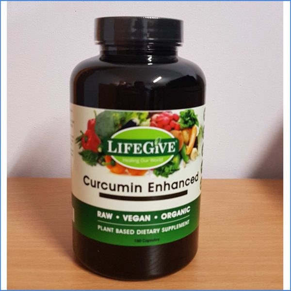 Curcumin Enhance Raw Vegan Organic