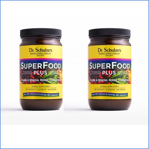 Dr Schulzes Superfood Plus Powder x 2