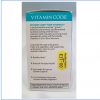 RAW Vitamin Code E label