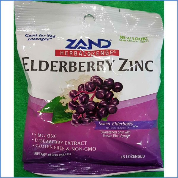 Elderberry Zinc Lozengers