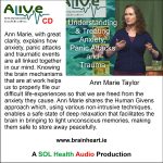 Understanding and Treating Anxiety with Ann Marie Taylor CD