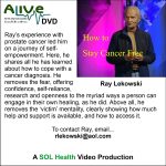 How to Stay Cancer Free with Ray Lekowski - DVD