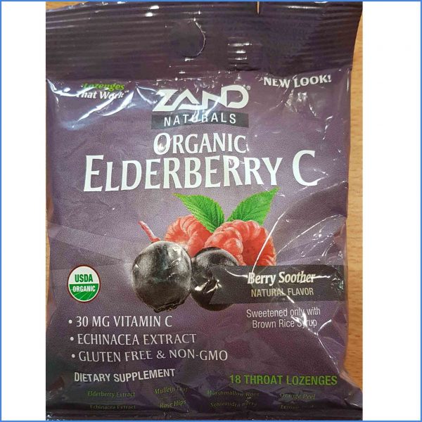 Organic Elderberry C Lozengers