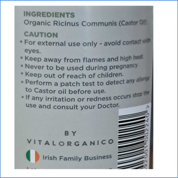Castor oil instructions
